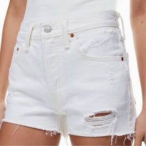 Levi 501 original short from Aritzia